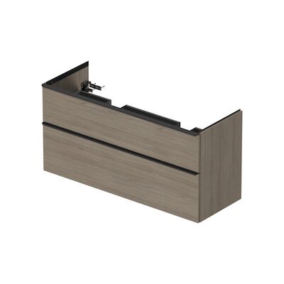 Badmeubel Duravit D-Neo Wand 128×46.2×62.5 cm Mat Eiken Terra