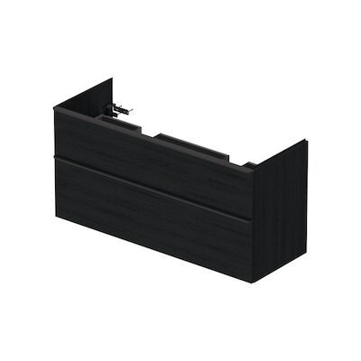 Badmeubel Duravit D-Neo Wand 128×46.2×62.5 cm Mat Eiken Zwart