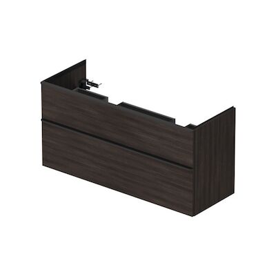 Badmeubel Duravit D-Neo Wand 128×46.2×62.5 cm Mat Kastanje (Donker)