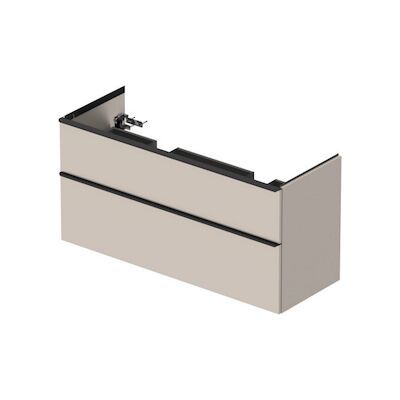 Badmeubel Duravit D-Neo Wand 128×46.2×62.5 cm Mat Taupe
