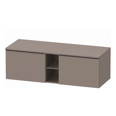 Badmeubel Duravit D-Neo Wand 140x55x45.9 cm Mat Basalt Rechts