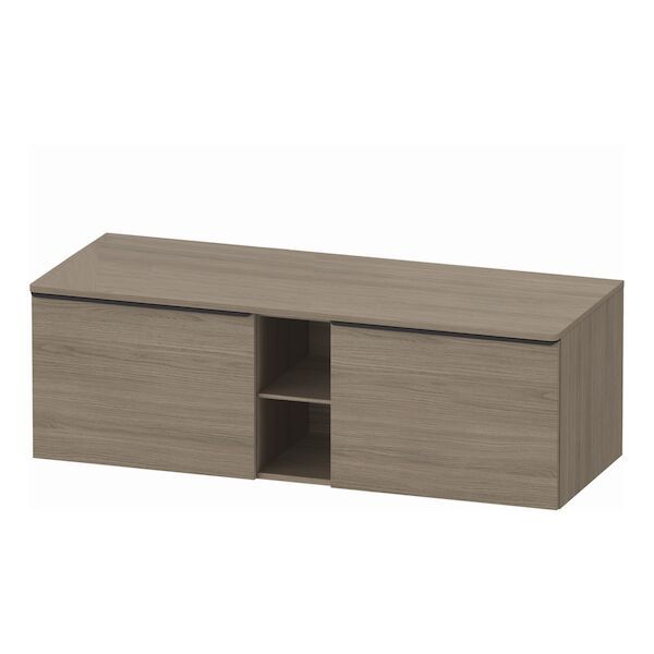 Badmeubel Duravit D-Neo Wand 140x55x45.9 cm Mat Eiken Terra Links