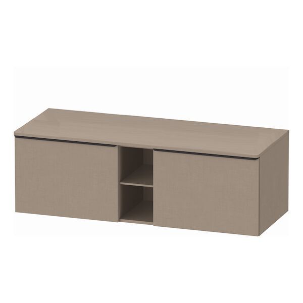 Badmeubel Duravit D-Neo Wand 140x55x45.9 cm Mat Linnen