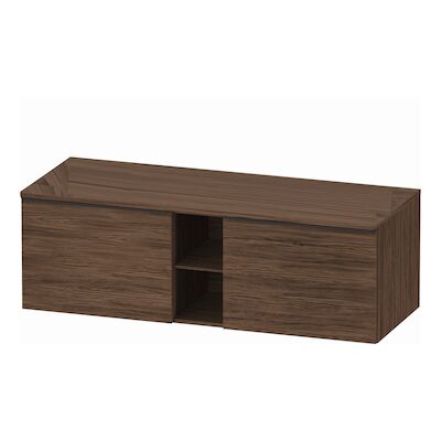 Badmeubel Duravit D-Neo Wand 140x55x45.9 cm Mat Noten (Donker)