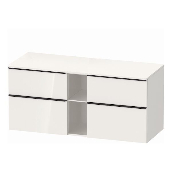 Badmeubel Duravit D-Neo Wand 140x55x64.4 cm Hoogglans Wit