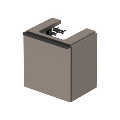 Badmeubel Duravit D-Neo Wand 43.4×32.2×44 cm Links Mat Basalt