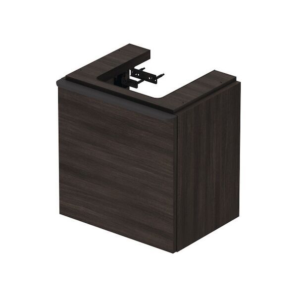Badmeubel Duravit D-Neo Wand 43.4×32.2×44 cm Links Mat Kastanje (Donker)
