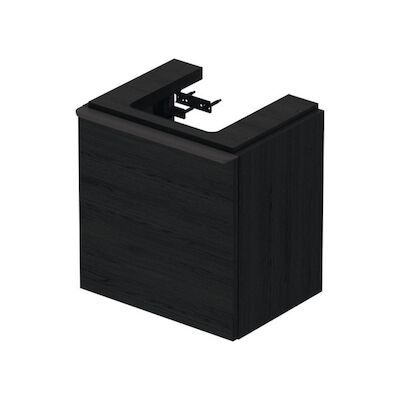 Badmeubel Duravit D-Neo Wand 43.4×32.2×44 cm Rechts Mat Eiken Zwart