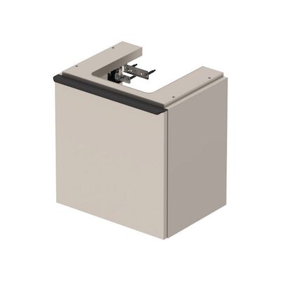 Badmeubel Duravit D-Neo Wand 43.4×32.2×44 cm Rechts Mat Taupe