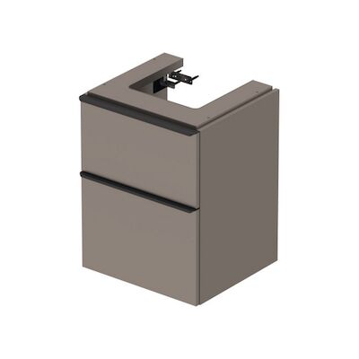 Badmeubel Duravit D-Neo Wand 48.4×44.2×62.5 cm Mat Basalt