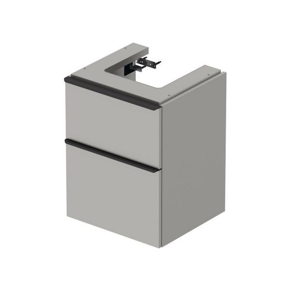 Badmeubel Duravit D-Neo Wand 48.4×44.2×62.5 cm Mat Betongrijs