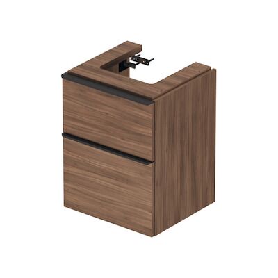 Badmeubel Duravit D-Neo Wand 48.4×44.2×62.5 cm Mat Noten