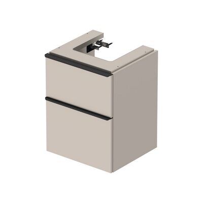 Badmeubel Duravit D-Neo Wand 48.4×44.2×62.5 cm Mat Taupe