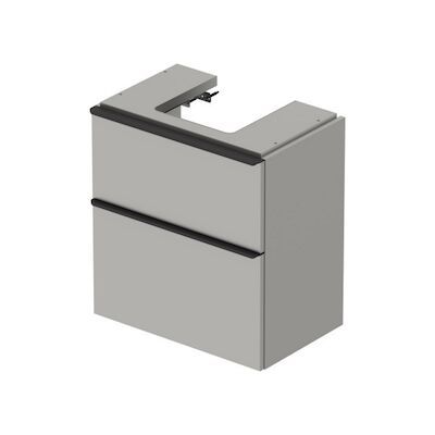Badmeubel Duravit D-Neo Wand 58.4×37.2×62.5 cm Mat Betongrijs