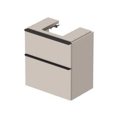 Badmeubel Duravit D-Neo Wand 58.4×37.2×62.5 cm Mat Taupe