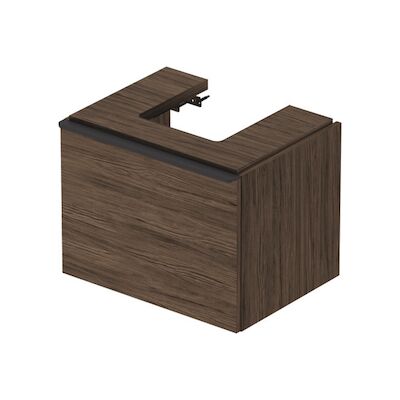 Badmeubel Duravit D-Neo Wand 58.4×44.2×44 cm Mat Noten (Donker)