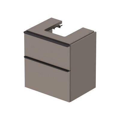 Badmeubel Duravit D-Neo Wand 58.4×44.2×62.5 cm Mat Basalt