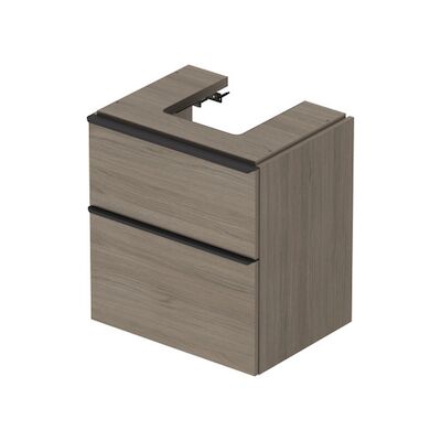 Badmeubel Duravit D-Neo Wand 58.4×44.2×62.5 cm Mat Eiken Terra
