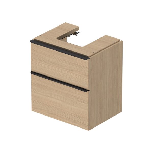 Badmeubel Duravit D-Neo Wand 58.4×44.2×62.5 cm Mat Natuur Eiken