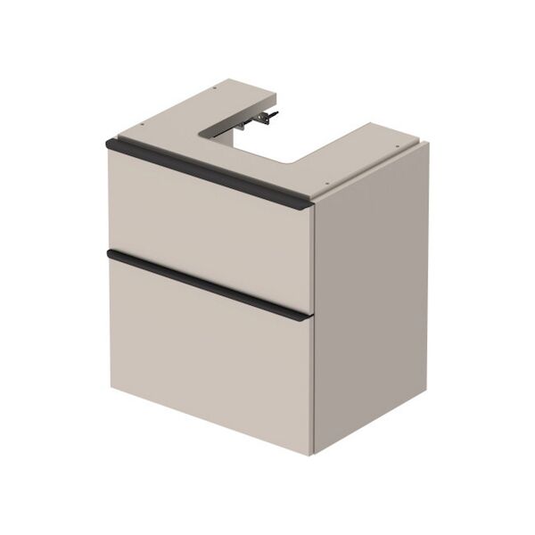 Badmeubel Duravit D-Neo Wand 58.4×44.2×62.5 cm Mat Taupe