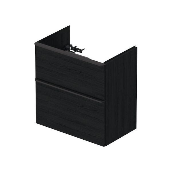 Badmeubel Duravit D-Neo Wand 61×37.2×62.5 cm Mat Eiken Zwart