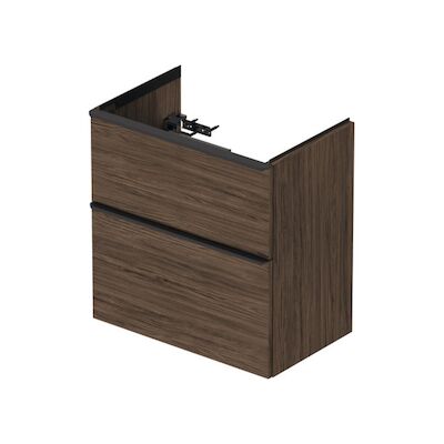 Badmeubel Duravit D-Neo Wand 61×37.2×62.5 cm Mat Noten (Donker)