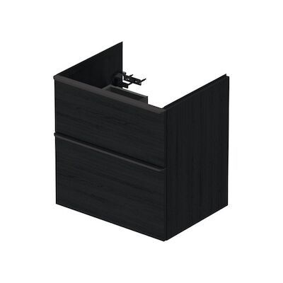 Badmeubel Duravit D-Neo Wand 61×46.2×62.5 cm Mat Eiken Zwart