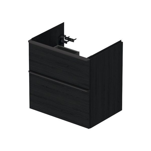 Badmeubel Duravit D-Neo Wand 63.4×45.2×62.5 cm Mat Eiken Zwart