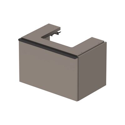 Badmeubel Duravit D-Neo Wand 68.4×44.2×44 cm Mat Basalt