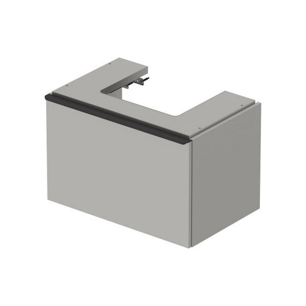 Badmeubel Duravit D-Neo Wand 68.4×44.2×44 cm Mat Betongrijs