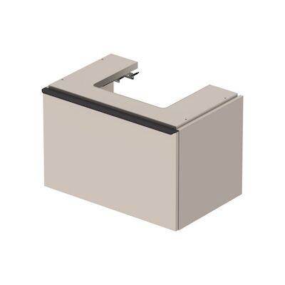 Badmeubel Duravit D-Neo Wand 68.4×44.2×44 cm Mat Taupe