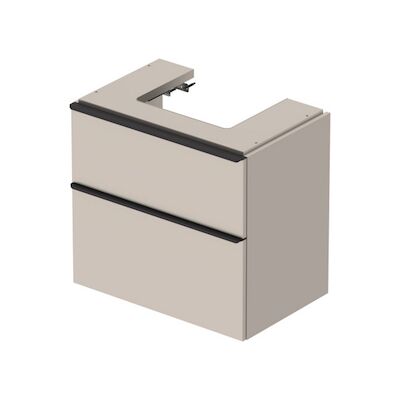 Badmeubel Duravit D-Neo Wand 68.4×44.2×62.5 cm Mat Taupe