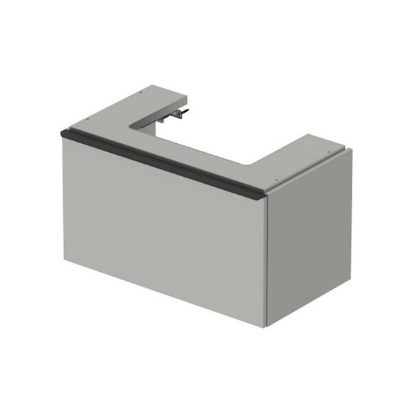 Badmeubel Duravit D-Neo Wand 78.4×44.2×44 cm Mat Betongrijs
