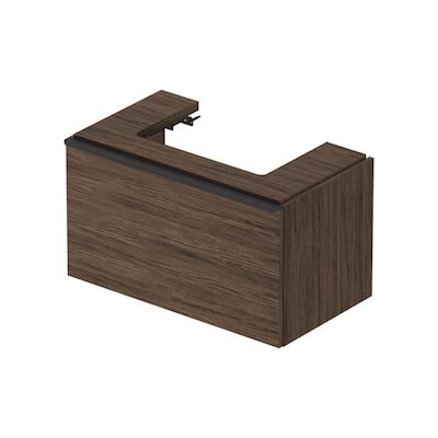 Badmeubel Duravit D-Neo Wand 78.4×44.2×44 cm Mat Noten (Donker)