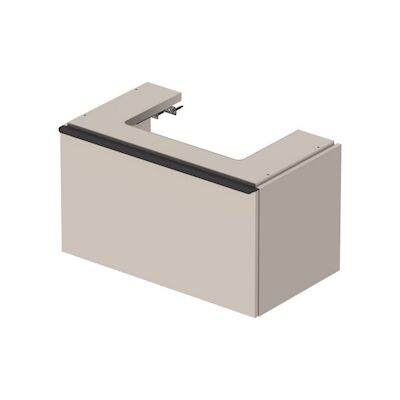 Badmeubel Duravit D-Neo Wand 78.4×44.2×44 cm Mat Taupe
