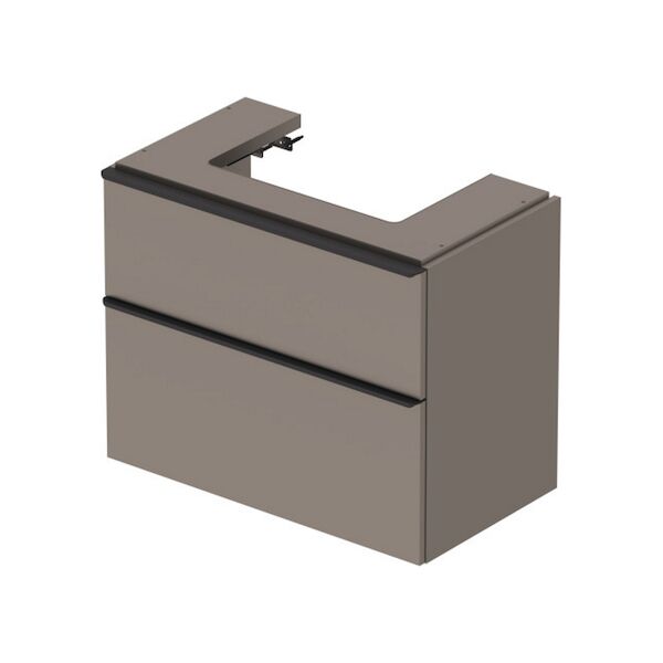 Badmeubel Duravit D-Neo Wand 78.4×44.2×62.5 cm Mat Basalt