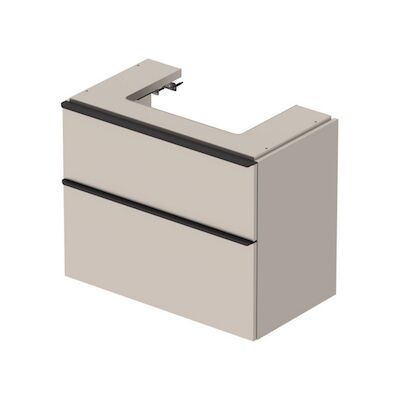 Badmeubel Duravit D-Neo Wand 78.4×44.2×62.5 cm Mat Taupe