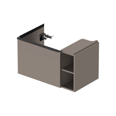 Badmeubel Duravit D-Neo Wand 78.4×45.2×44 cm Links Mat Basalt