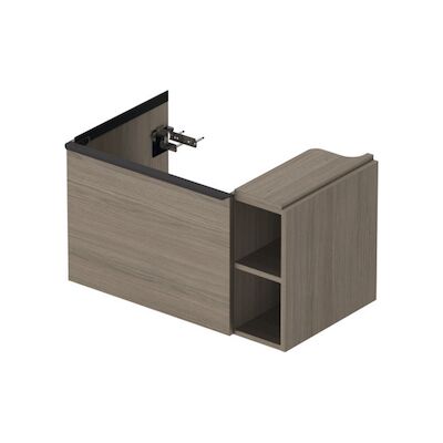 Badmeubel Duravit D-Neo Wand 78.4×45.2×44 cm Links Mat Eiken (Terra)