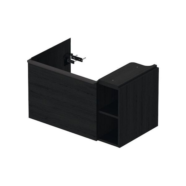 Badmeubel Duravit D-Neo Wand 78.4×45.2×44 cm Links Mat Eiken Zwart
