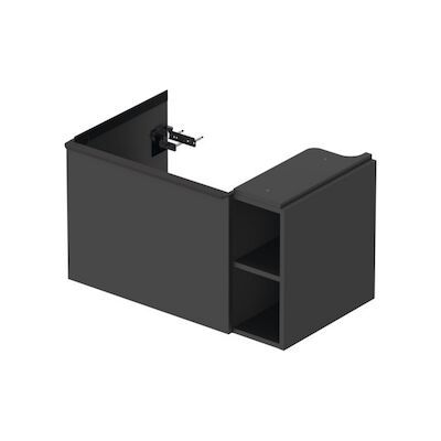 Badmeubel Duravit D-Neo Wand 78.4×45.2×44 cm Links Mat Grafiet
