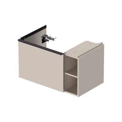 Badmeubel Duravit D-Neo Wand 78.4×45.2×44 cm Links Mat Taupe