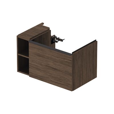 Badmeubel Duravit D-Neo Wand 78.4×45.2×44 cm Mat Noten (Donker)
