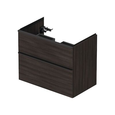 Badmeubel Duravit D-Neo Wand 78.4×45.2×62.5 cm Links Mat Kastanje (Donker)