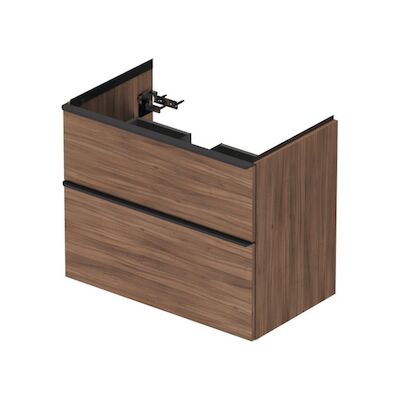 Badmeubel Duravit D-Neo Wand 78.4×45.2×62.5 cm Links Mat Noten