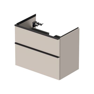 Badmeubel Duravit D-Neo Wand 78.4×45.2×62.5 cm Mat Taupe