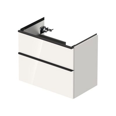 Badmeubel Duravit D-Neo Wand 78.4×45.2×62.5 cm Rechts Hoogglans Wit