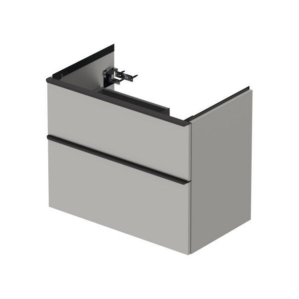 Badmeubel Duravit D-Neo Wand 78.4×45.2×62.5 cm Rechts Mat Betongrijs