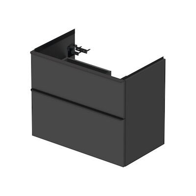Badmeubel Duravit D-Neo Wand 78.4×45.2×62.5 cm Rechts Mat Grafiet