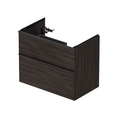 Badmeubel Duravit D-Neo Wand 78.4×45.2×62.5 cm Rechts Mat Kastanje (Donker)